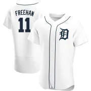 Men's Authentic White Bill Freehan Detroit Tigers Home Jersey