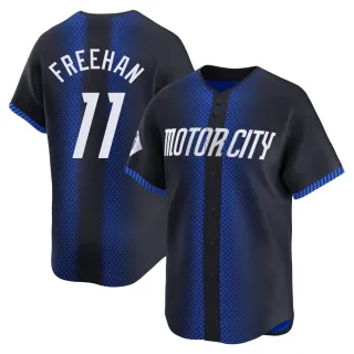 Men's Limited Blue Bill Freehan Detroit Tigers 2024 City Connect Jersey
