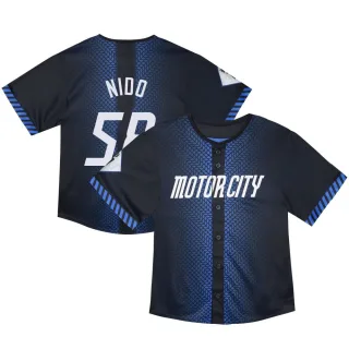 Toddler Limited Blue Tomas Nido Detroit Tigers & Preschool 2024 City Connect Jersey