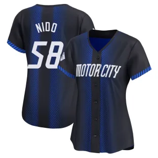 Women's Limited Blue Tomas Nido Detroit Tigers 2024 City Connect Jersey