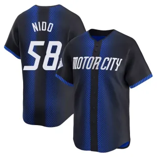 Youth Limited Blue Tomas Nido Detroit Tigers 2024 City Connect Jersey