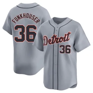 Youth Limited Gray Kyle Funkhouser Detroit Tigers Road Jersey