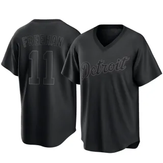 Youth Replica Black Bill Freehan Detroit Tigers Pitch Fashion Jersey